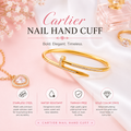 Cartier Nail Zircon Hand Cuff