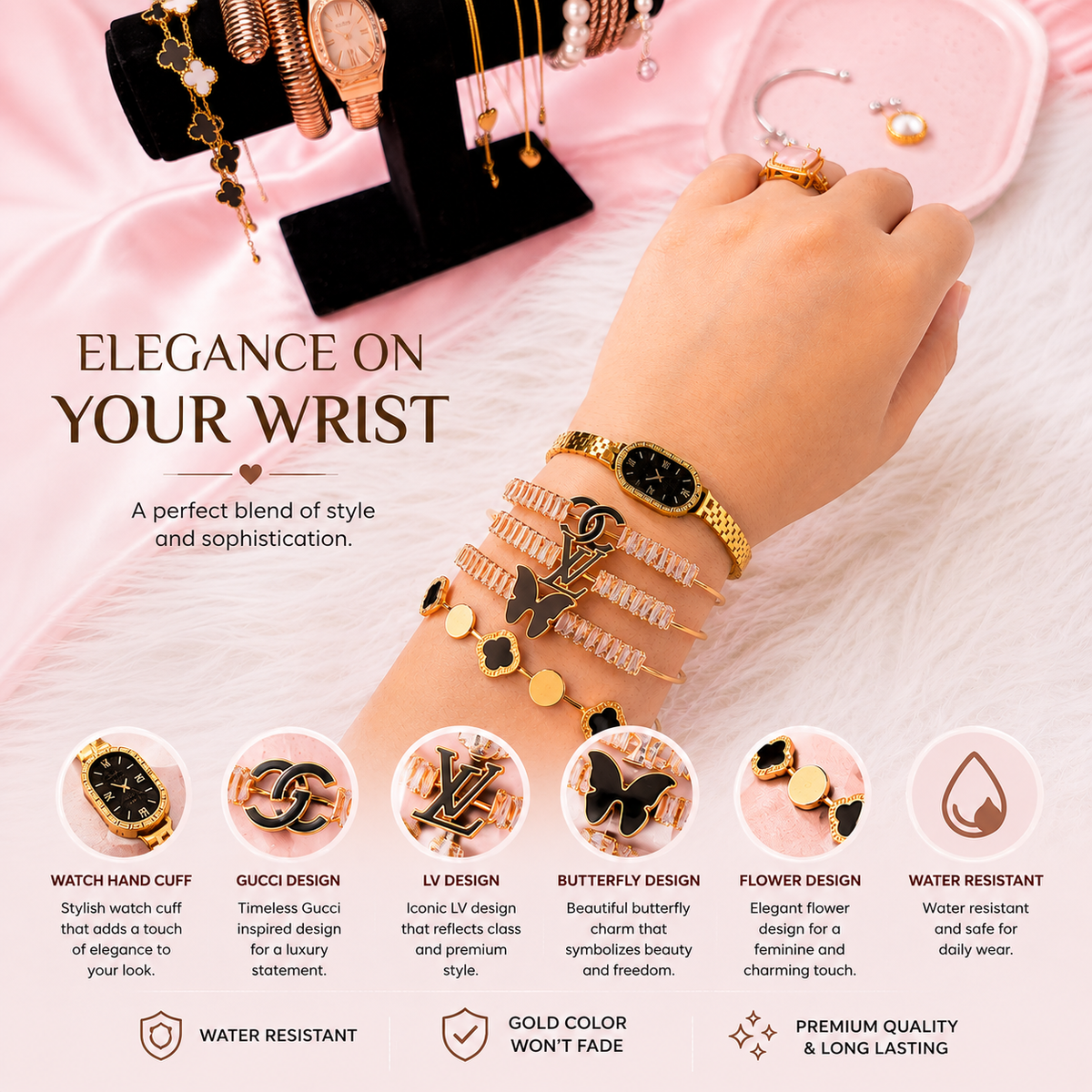 Luxury Stainless Steel Bracelets