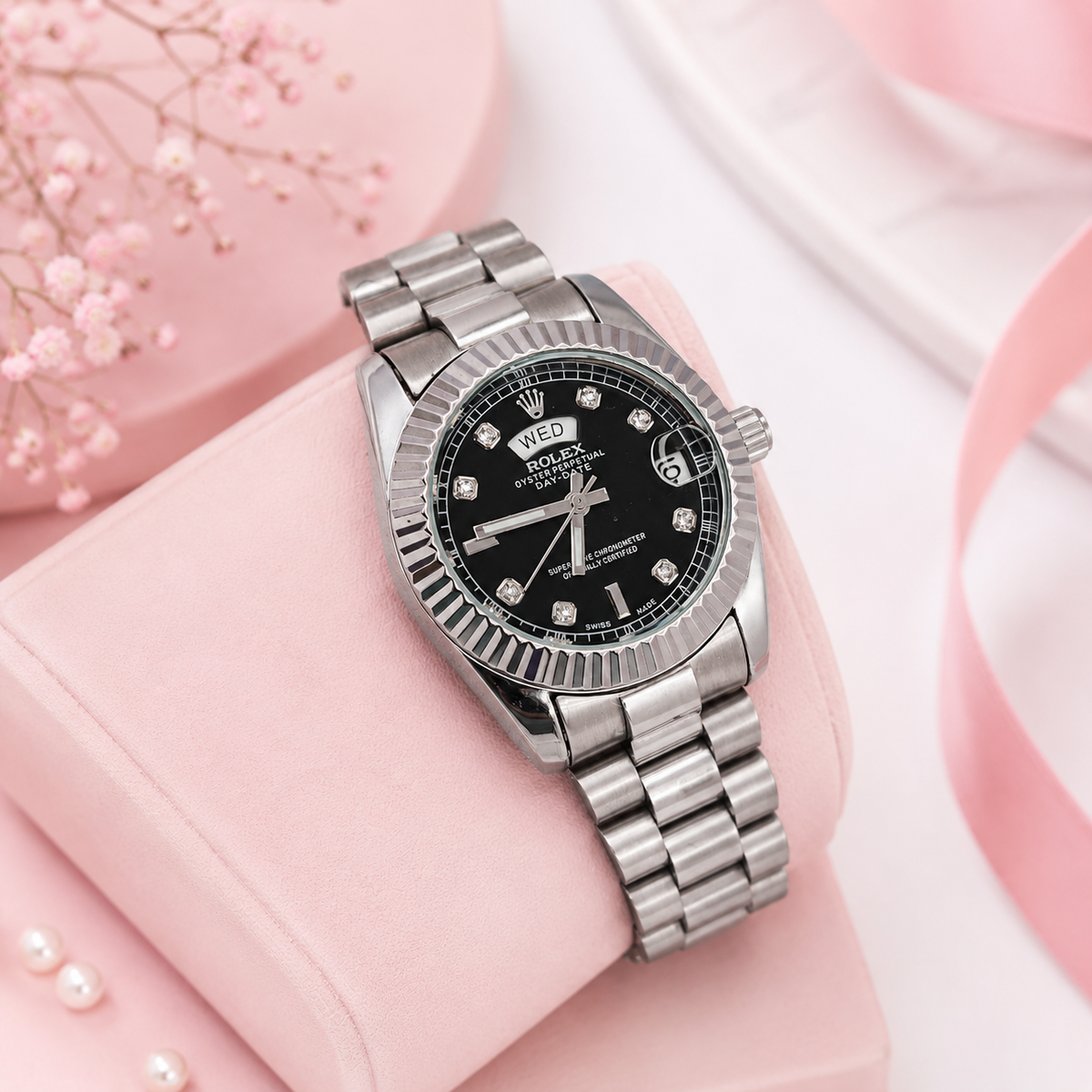 Vintage Stainless Steel Ladies Watch