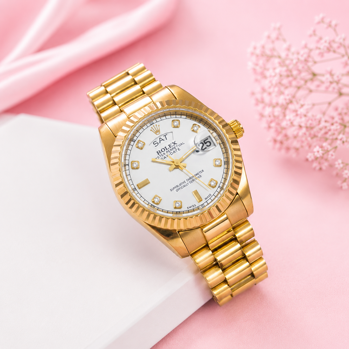 Golden Luxe Watch