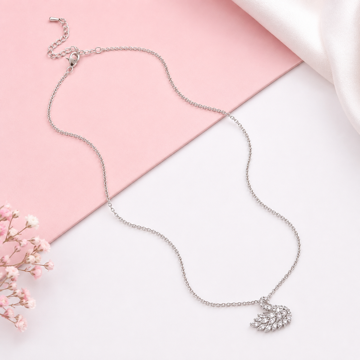 Elegant Swan Pendant