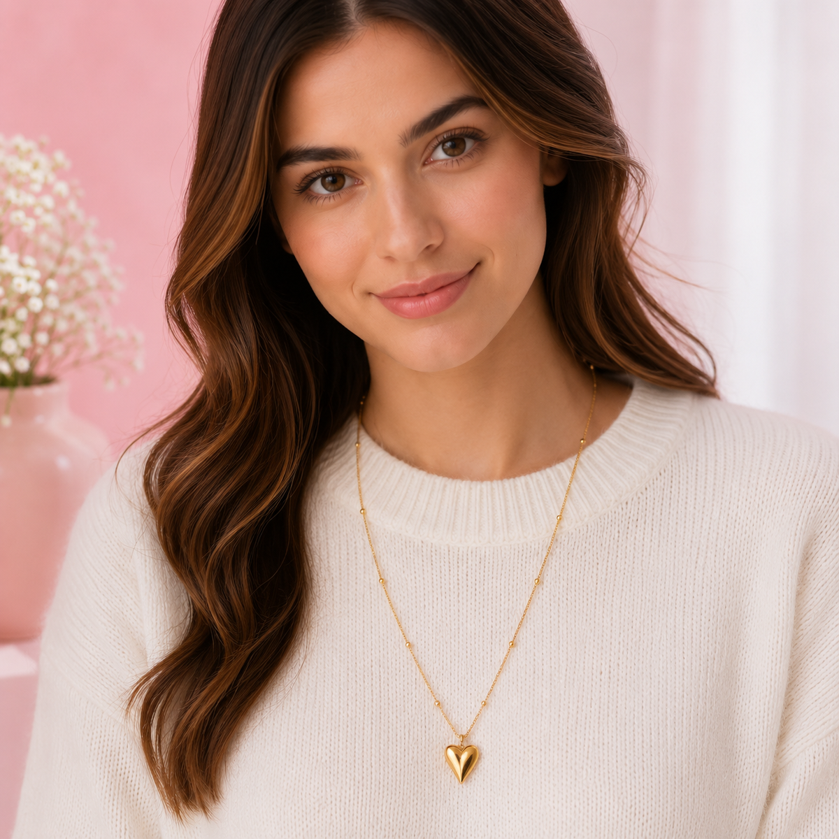 Golden Heart Pendant