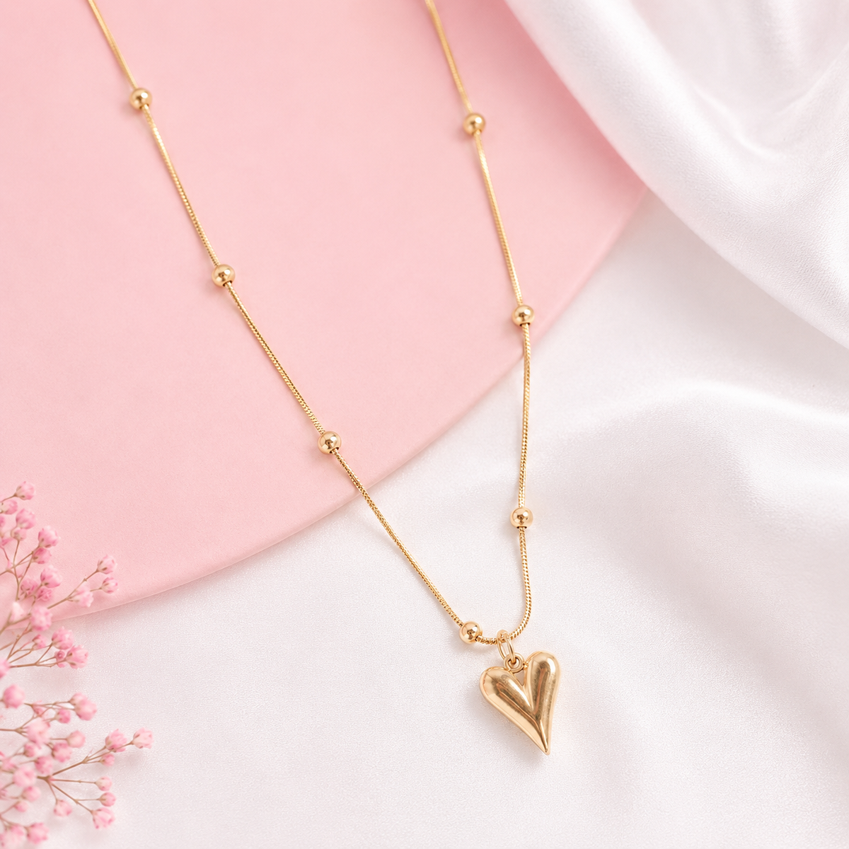 Golden Heart Pendant