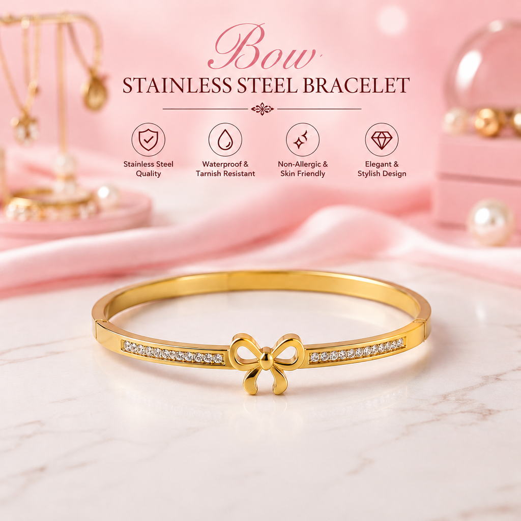 Bow Stainless Steel Hand Cuff