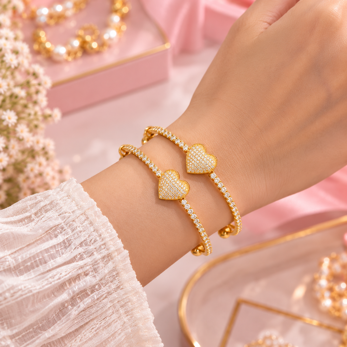 Heart Glow Hand Cuff