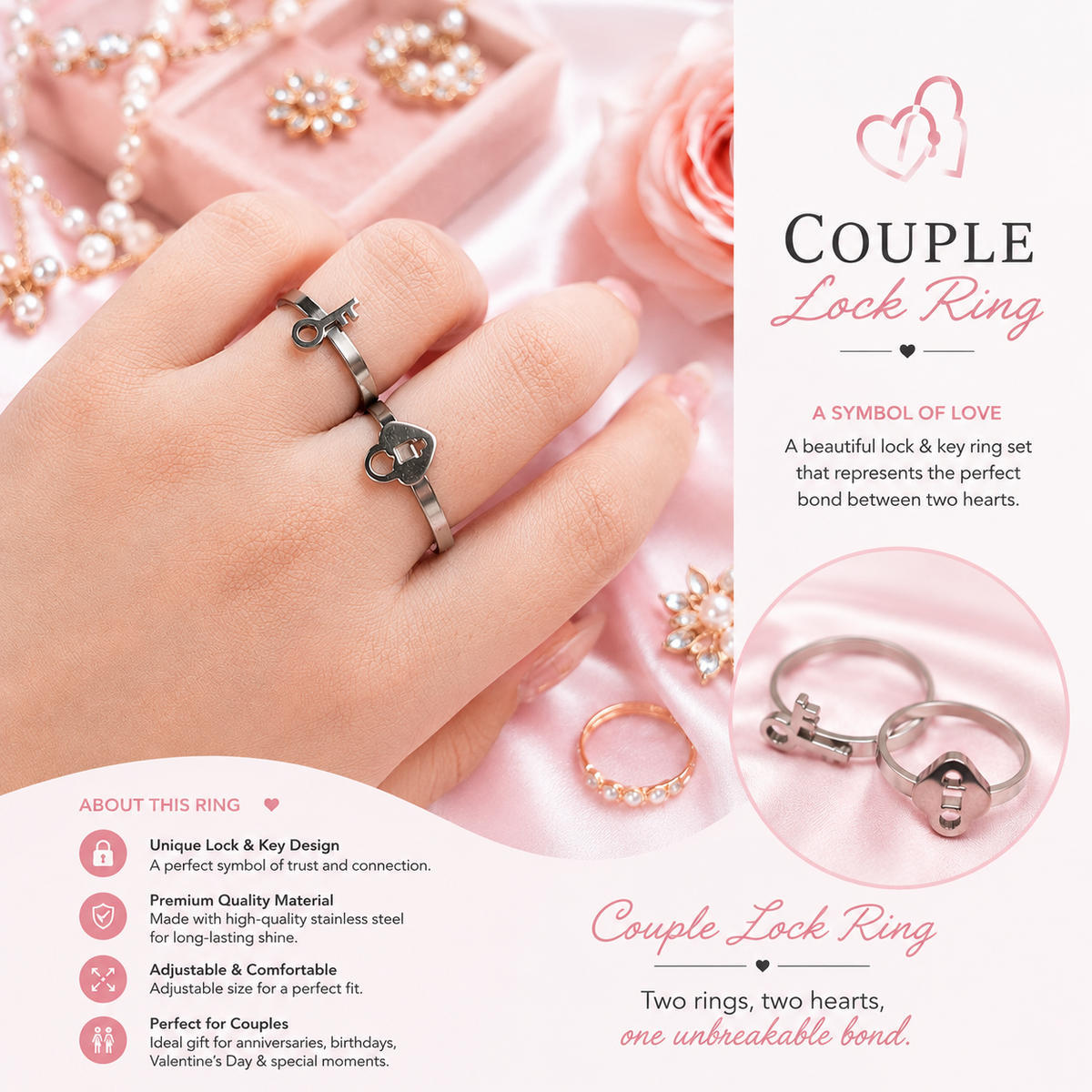 Couple Lock Ring