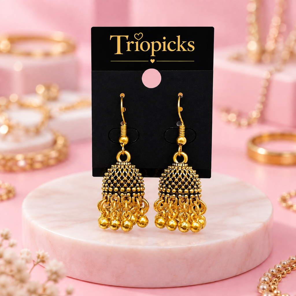 Turkish Golden Earrings ✨