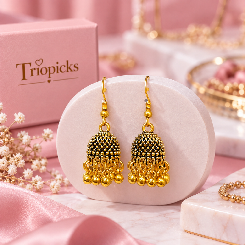 Turkish Golden Earrings ✨