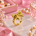 Golden Bow Ring