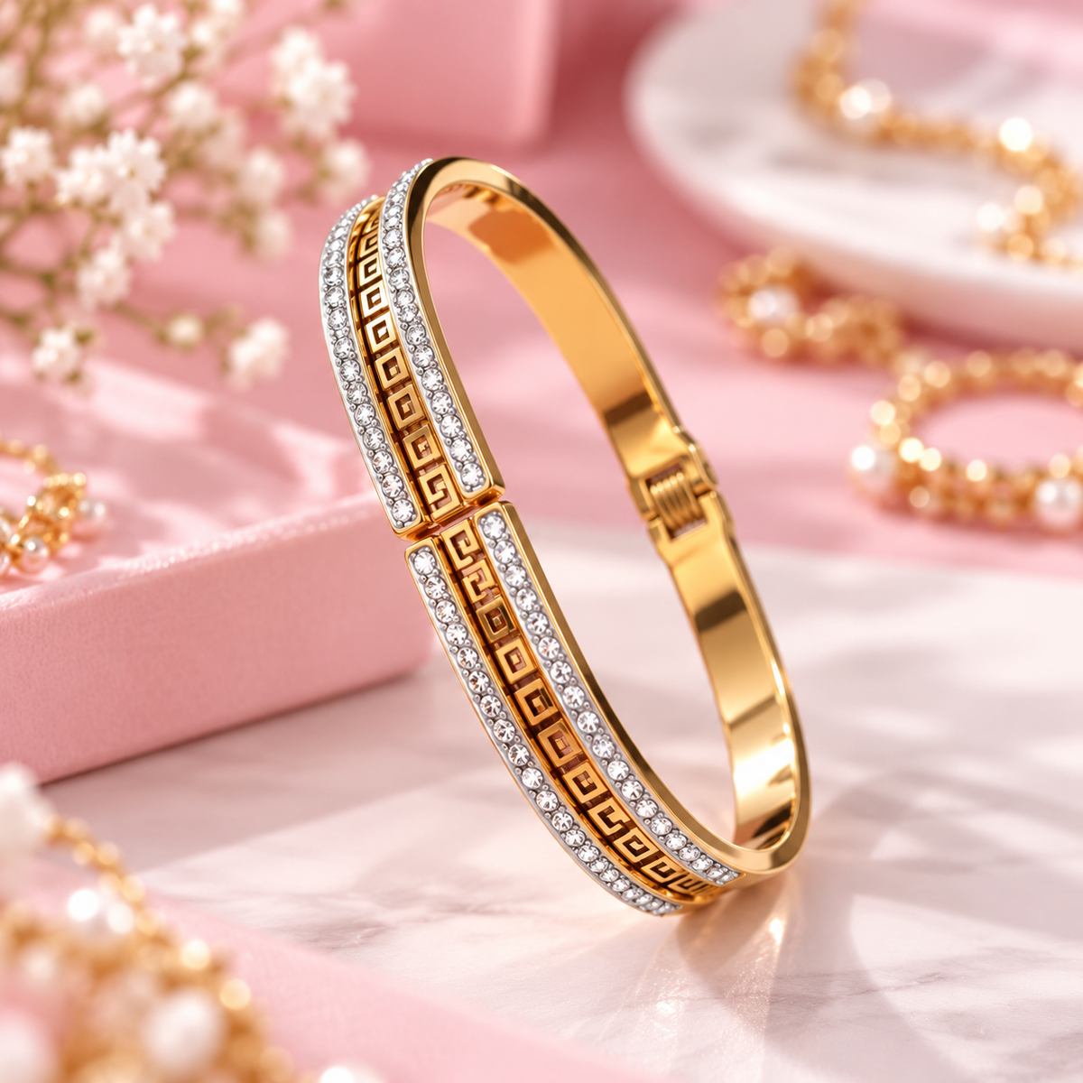 Golden Luxe Hand Cuff